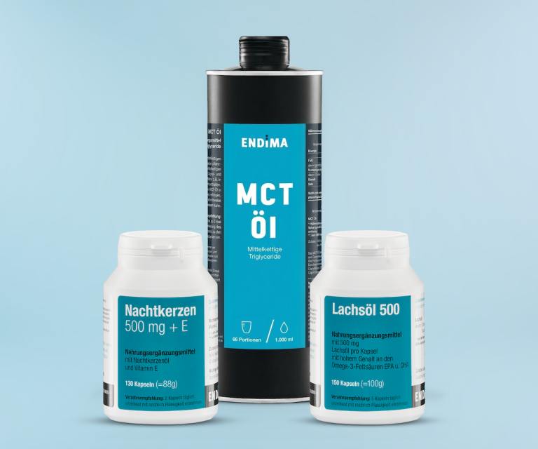 3 Produktbeispiele von Fettsäuren und Öle