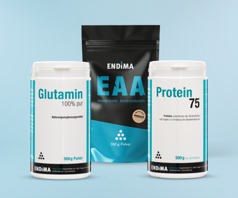 3 Produktbeispiele von Sportlernahrung